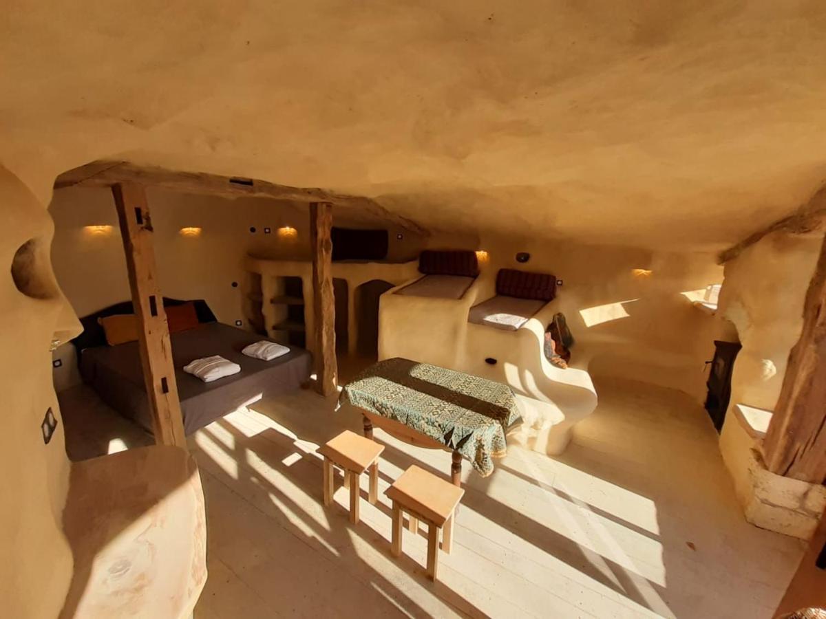 Maison Terre Les Cabanes De Fallot - Sauna Bain-Froid Piscine Naturelle L'isle-Bouzon Exteriör bild
